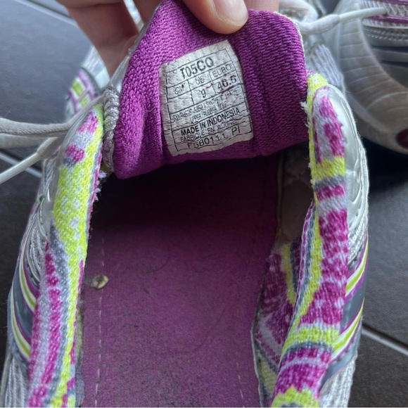 Asics Womens Gel Enhance Ultra T05CQ Gray Running Shoes Sneakers Size 9 - Picture 4 of 8